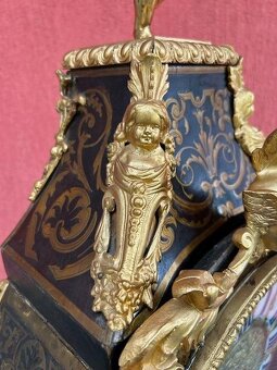 Velké 98 cm hodiny bule 18 století. - 6