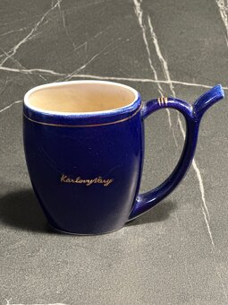 Bernadotte, karlovarské pítko, talíř okrasný babičce - 6