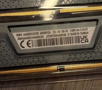 DDR5 Corsair Vengeance 2x32GB - 6