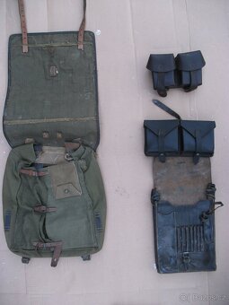 uniforma ČSLA,  VB, plyn. maska, mapník, strážní boty.. - 6