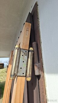 Dvoukřídlé dveře ze dřeva - 6