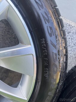 ALU disky + letní gumy PIRELLI / Karoq 225/50 R18 95W - 6