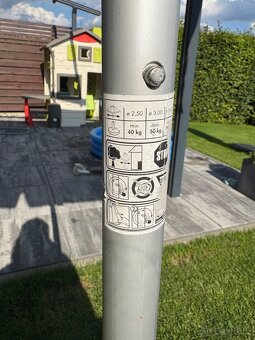 Slunečník Doppler Active 300 x 200 cm Auto Tilt – antracit - 6