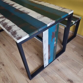 Jidelni stul 160×80/Lavice 40×150 - 6
