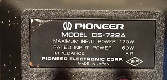 LEGENDÁRNÍ REPRO PIONEER CS-722A (ROK 1979) - 6
