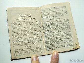 Vojenská knížka Pěší pluk 21 Čáslav 1923 Česká Lhotice - 6