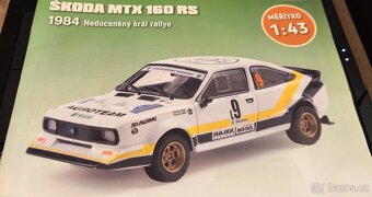 Prodám model Škoda MTX 160 RS 1/43 - 6