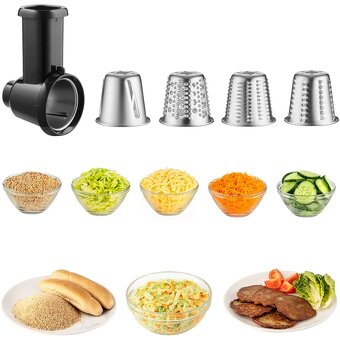 Kuchyňský robot, 1 800 W, Paul 3, Kovové převody, Robustní, - 6