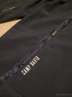 Tmavě modrá softshellová bunda Camp David - 6