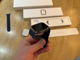 Apple Watch Series 7 45mm černá nerez ocel cell - 6