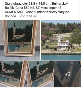 Staré obrazy viz fota. Ceny a rozměry viz fota. - 6
