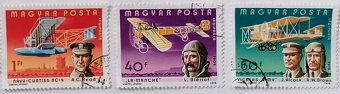 Známky vesmír vzducholodě balóny letadla kosmos - 6