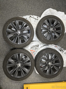 Alu kola Twister, Škoda, 5x112 r17 - Zimní - 6