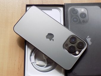 APPLE iPhone 13 Pro 256GB Graphite - ZÁRUKA - TOP -100%BAT. - 6