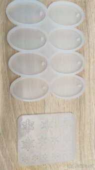 Silikonové formy na pryskyřici - Anděl, motýly, kočky - 6