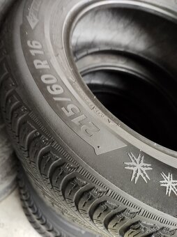 215/60 R16 M+S ZIMNÍ MICHELIN ALPIN - 4KS - LEVNĚ - 6