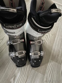 Lyže Elan 160 cm + lyžáky  44-45 - 6