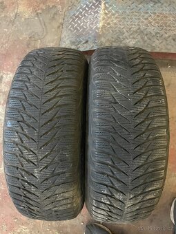 2x Ocelové disky 5x110 + Zimní Goodyear 195/65/15 - 6