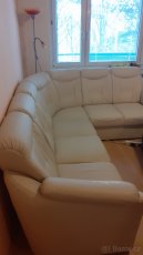 Luxusní-reprezentativní  sedmi místná sedačka-povrch ekokůže - 6