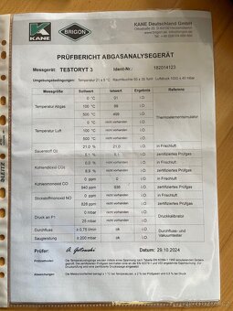 Měřič spalin topných plynů KANE 250 včetně příslušenství - 6