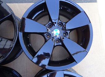 Alu disky origo BMW černé, 17", 5x120, dvourozměr - 6