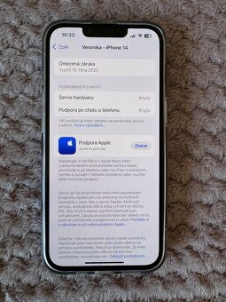 Apple iPhone 14/128GB/Záruka 10/25 - 6