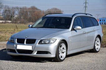 BMW e91 320d 120 kW 6st, DKLIMA, VÝHŘEV, TEMPOMAT, ALU17 - 6