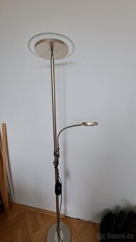 Stojací LED lampa s lampou na čtení, nastavitelná - 6