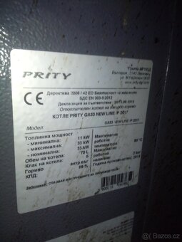 Použitý kotel Prity GA 33 - 6