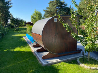 Venkovní panoramatická sauna Horizont M3 - 6