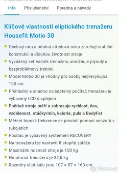 Eliptický trenažér - 6