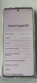 Xiaomi Note 13 PRO 5G 256gb 12 měsíců záruka paragon - 6