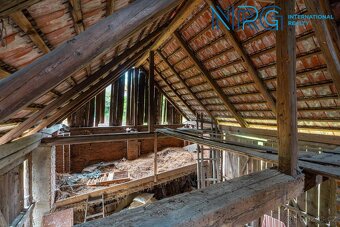 Prodej rodinného domu se stodolou, zahrada 768 m2, Domašín - 6
