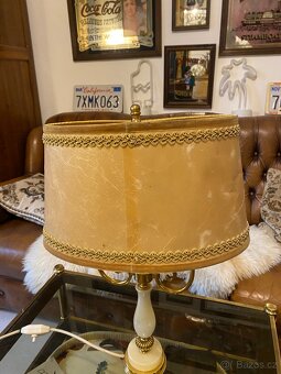 Mramorova starožitna lampa '60 léta - 6