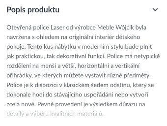 Laser regál + police na zeď - 6