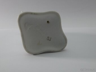 Stáry porcelánový ptáček - 6