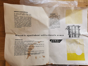 Odšťavňovač ovoce retro - 6