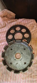 spojkový koš na ČZ motor typ 861 OHC objem 200 ccm - 6
