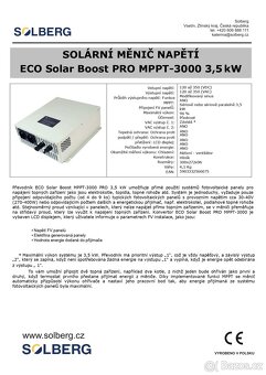 Regulátor MPPT3000 Azo Digital - 6