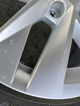Originál alu kola 17" na Škoda Octavia IV. letní zánovní - 6
