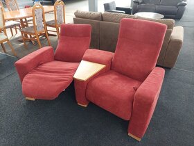LUXUSNÍ GAUČ KINO TV SEDÁKY -  HIMOLLA® - TOP STAV. - 6