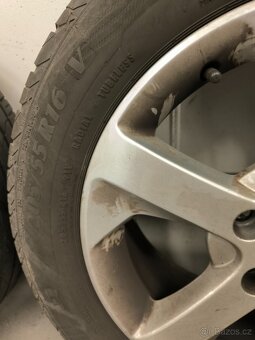 Litá kola 205/55 R16 s letními pneu – Škoda, VW, Seat - 6