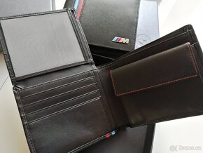 ///M peněženka BMW s trikolorou v barvách Mpower - 6