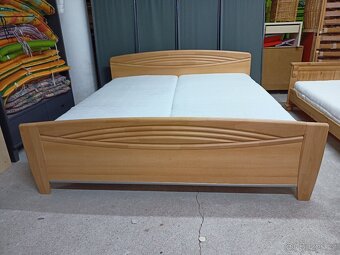 Prodám hezké MDF letiště 180 x 200 cm s lamelovými polohovac - 6