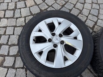 Alu 5x108 r16 citroen zimni pneu 205/60 r16 - 6