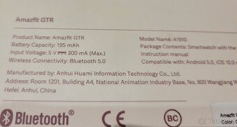 Chytré hodinky Amazfit GTR 42 mm - 6