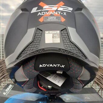 Silniční překlápěcí přilba LS2 Advant X Oblivion - 6
