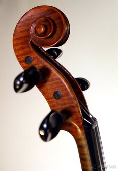 4/4 starožitné Francouzské housle z konce 19-ho století - 6