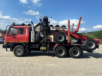 Tatra T815 lesovoz, návadzací, nesený vlek - 6
