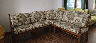 Sedačka masiv dřevo - 6